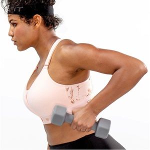 SHEFIT The Flex Sports Bra Blush Pink Size 4Luxe
